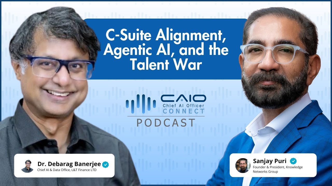 AI at L&T Finance: Dr. Debarag Banerjee on C-Suite Alignment, Agentic AI, and the Talent War