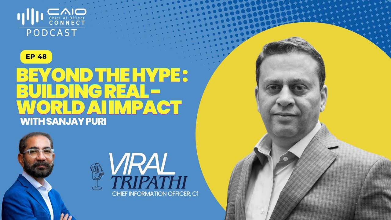 Beyond the Hype: Viral Tripathi on Building Real-World AI Impact l CAIO Connect Podcast