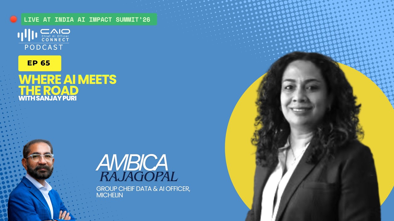 Image for Where AI Meets the Road | Ambica Rajagopal, Michelin | Live at IndiaAI Impact Summit