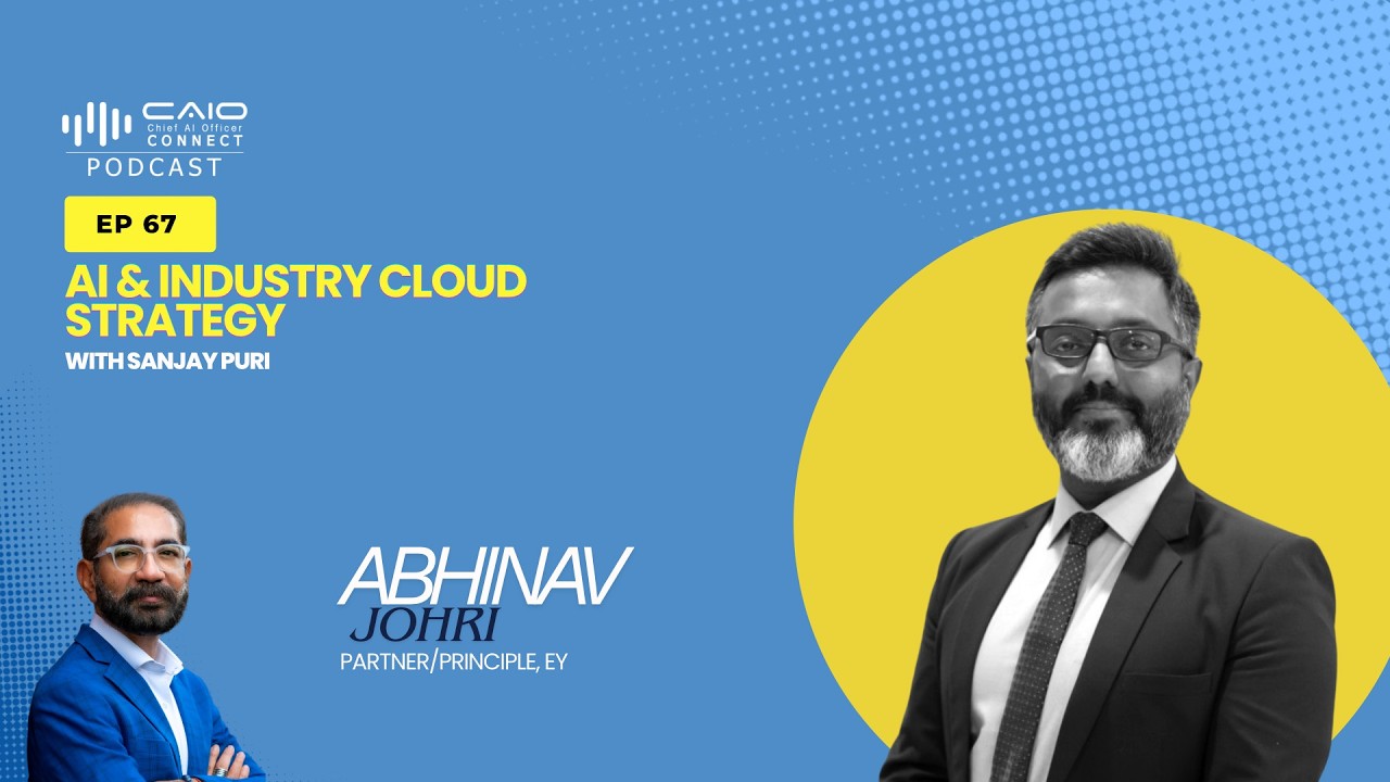 Image for AI & Industry Cloud Strategy |with Abhinav Johri, (EY) | Live at IndiaAI Impact Summit
