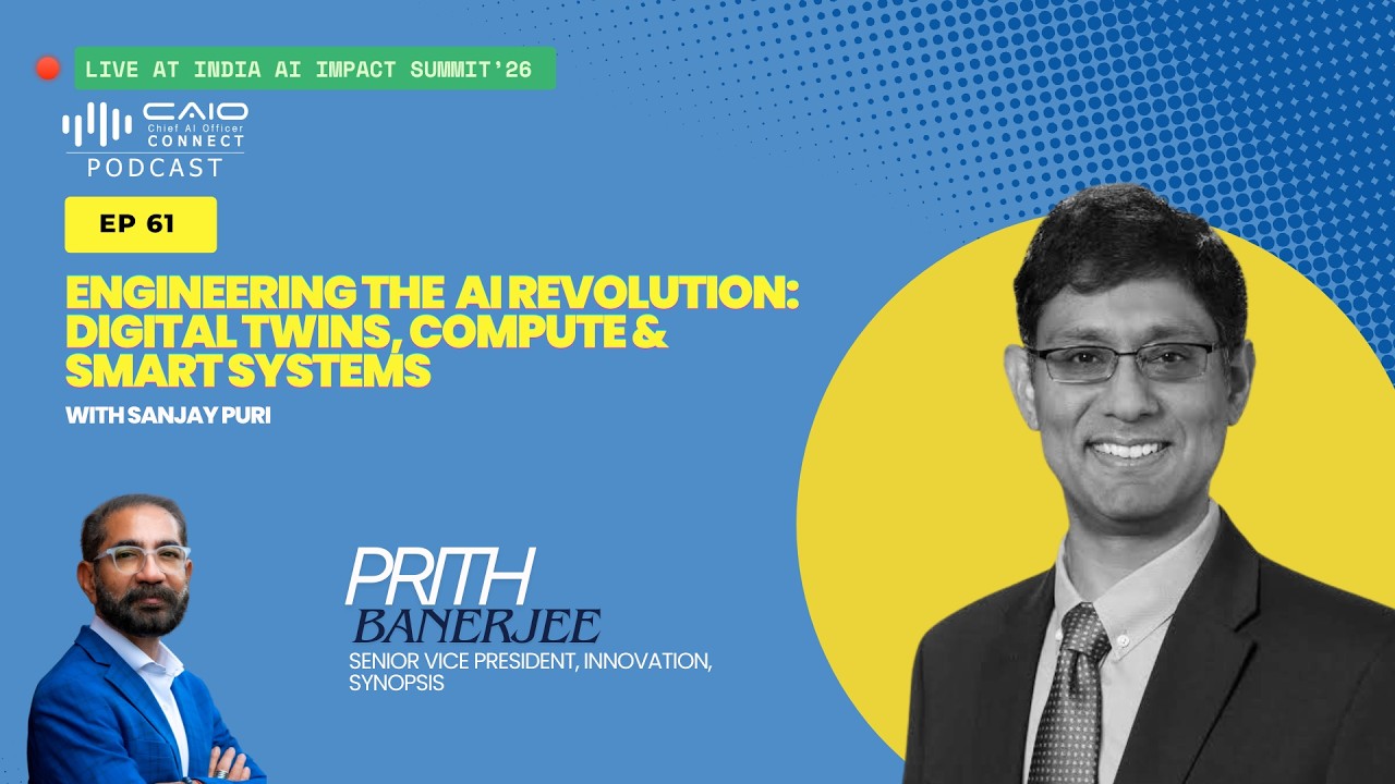 Image for Engineering the AI Revolution I Prith Banerjee, Synopsys I LIVE at IndiaAI Impact Summit’26