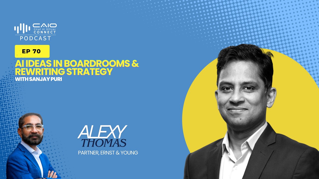 Image for AI Strategy In Boardrooms | With Alexy Thomas, EY | Live at IndiaAI Impact Summit