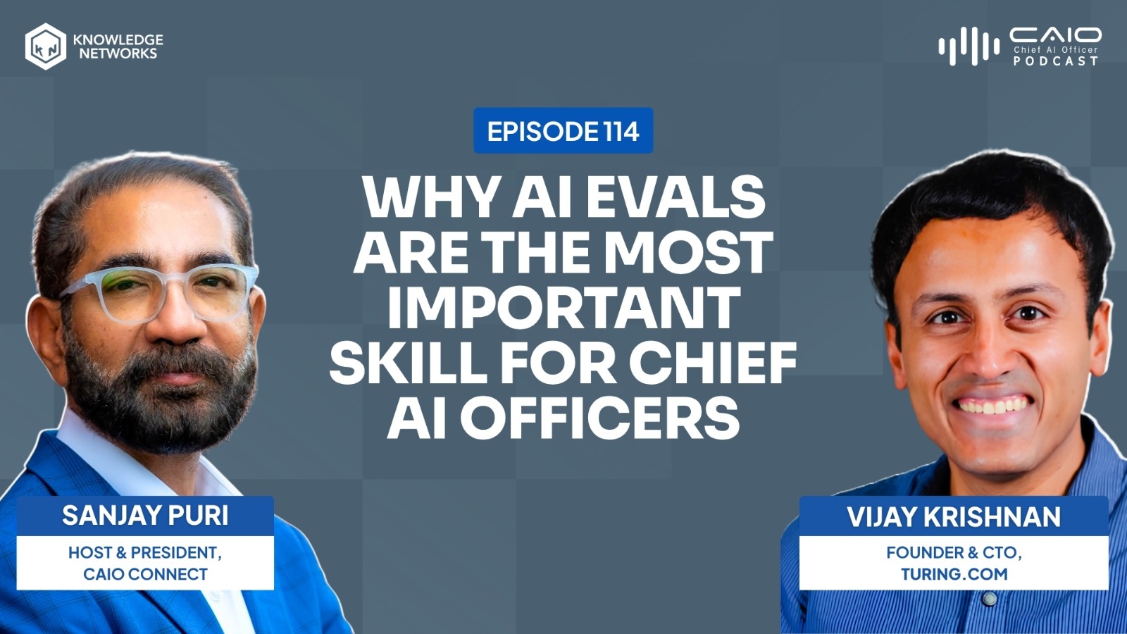 Why AI Evals Are the Most Important Skill for Chief AI Officers | Vijay Krishnan, Turing